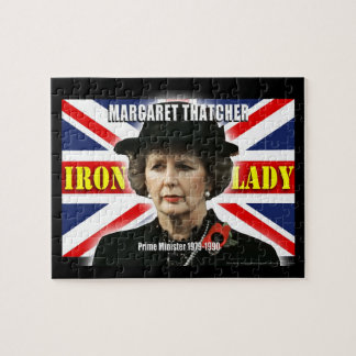 Margaret Thatcher Premierministerin Puzzle