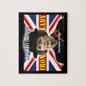 Margaret Thatcher Premierministerin Puzzle (Vertikal)