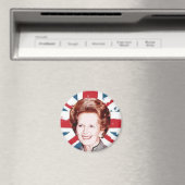 MARGARET THATCHER UNION JACK MAGNET (In Situ (Geschirrspüler))