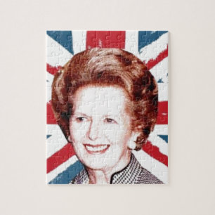 MARGARET THATCHER UNION JACK PUZZLE