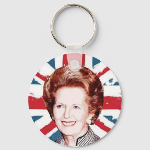 MARGARET THATCHER UNION JACK SCHLÜSSELANHÄNGER