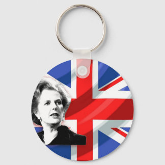 Margaret Thatcher Union Jack Schlüsselanhänger
