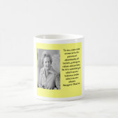 Margaret Thatcher-Zitat Kaffeetasse (Mittel)