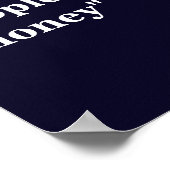 Margaret Thatcher Zitat zum Sozialismus Poster (Ecke)