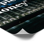 Margaret Thatcher Zitat zum Sozialismus-Poster Poster (Ecke)