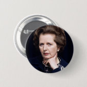 Margaret- Thatcherknopf-Abzeichen Button (Vorne & Hinten)