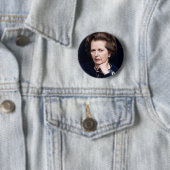 Margaret- Thatcherknopf-Abzeichen Button (Beispiel)