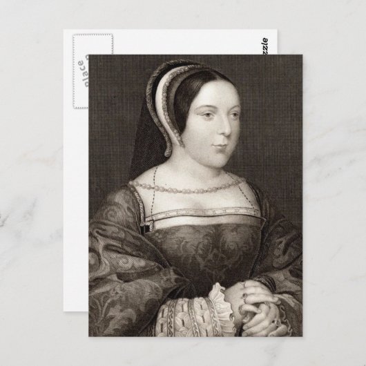 Margaret Tudor Postkarte (Vorne/Hinten)