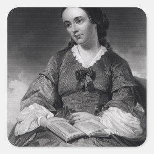 Margaret voller quadratischer aufkleber