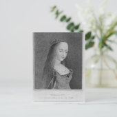 Margaret von Anjou Postkarte (Stehend Vorderseite)