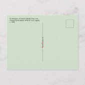 Margaret von Antioch (Detail; M 070) Postkarte (Rückseite)