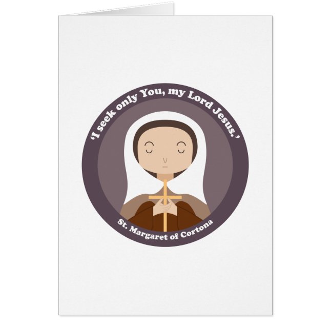 Margaret von Cortona (Vorne)