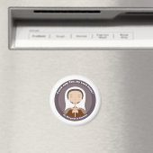 Margaret von Cortona Magnet (In Situ (Geschirrspüler))