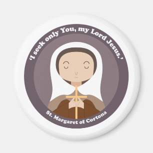 Margaret von Cortona Magnet