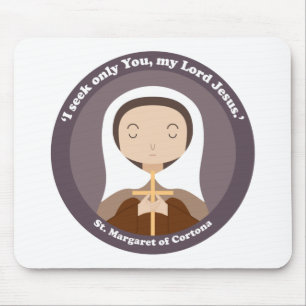 Margaret von Cortona Mousepad