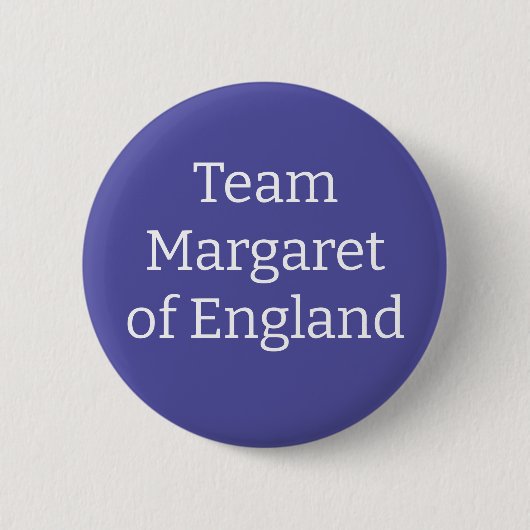 Margaret von England, Königin von Schottland Button (Vorderseite)