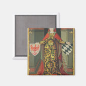 Margaret von Kärnten Magnet (Vorderseite/Rückseite)