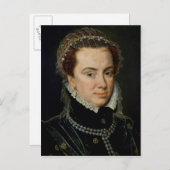 Margaret von Parma , Regent of the Netherlands Postkarte (Vorne/Hinten)