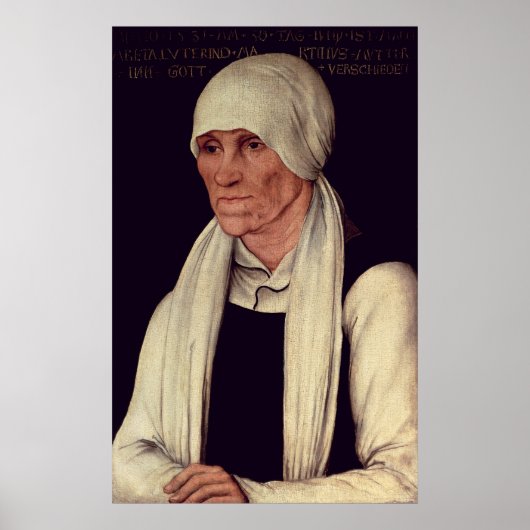 Margarethe Luther , Mutter von Martin Luther Poster (Vorne)