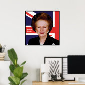 MargaretThatcher Poster (Heimbüro)