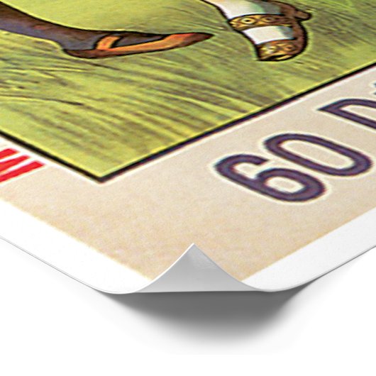 Margarine Vintag Food & Art Poster (Ecke)