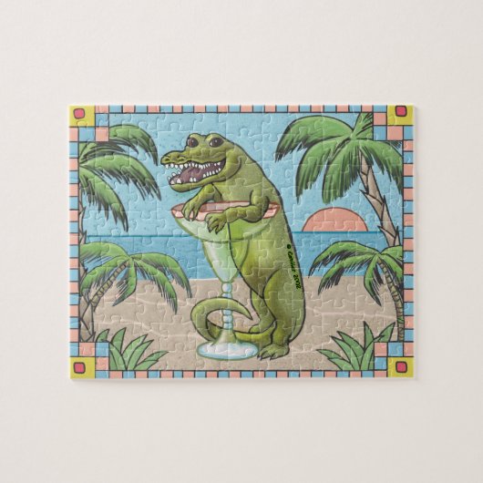 Margarita Alligator Puzzle (Horizontal)