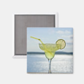 Margarita am Meer Magnet (Vorderseite/Rückseite)