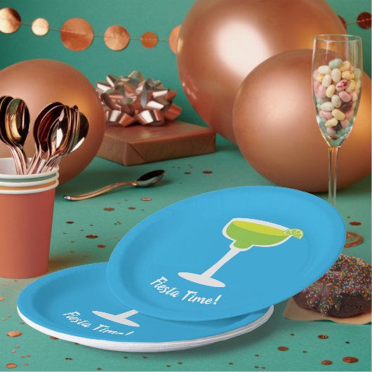 Margarita, angepasster Text Pappteller (Multi)