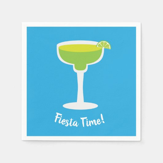 Margarita, angepasster Text Serviette (Vorderseite)