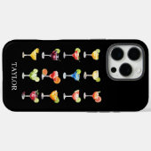 Margarita Anyone Monogrammiert Case-Mate iPhone Hülle (Rückseite (Horizontal))