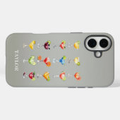 Margarita Anyone Monogrammiert Case-Mate iPhone Hülle (Rückseite (Horizontal))