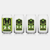 Margarita Art Deco Dosenglas (Hinten)