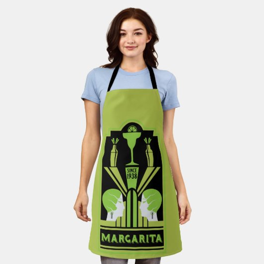 Margarita Art Deco Schürze (Getragen)