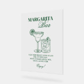 Margarita Bar Acrylschild (Winkel)