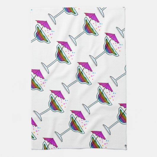 MARGARITA BAR ODER KÜCHE TOWEL GESCHIRRTUCH (Vertikal)