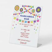 Margarita Bar Tabletop Sign - Fiesta Drink Station Sockelschild (Vorderseite)