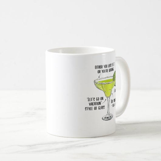 Margarita Bau startlos, egal ob Sie Liebe Salz Kaffeetasse (VorderseiteRechts)