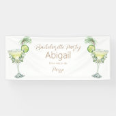 Margarita Beach Ride oder Die Posse Bachelorette Banner (Horizontal)