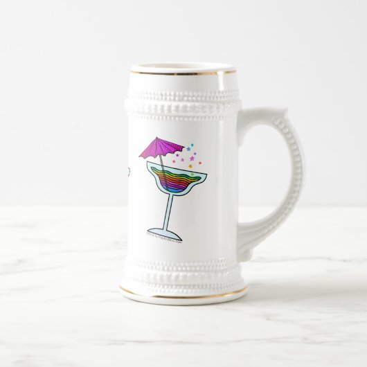 MARGARITA BIER STEIN BIERGLAS (Rechts)