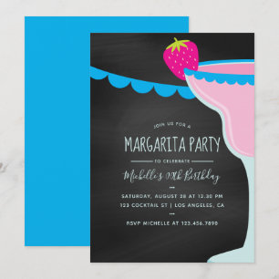 Margarita Birthday Cocktail Party Einladung