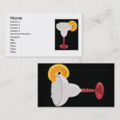 Margarita Business Card Visitenkarte (Vorne/Hinten)