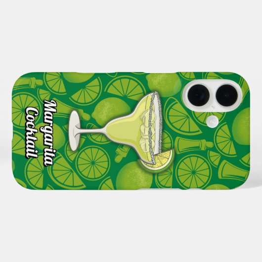 Margarita Case-Mate iPhone Hülle (Rückseite (Horizontal))