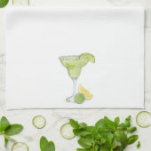 Margarita Cocktail Bar Geschirrtuch (Gefaltet)