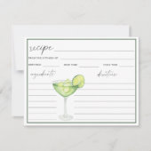 Margarita Cocktail Bridal Rezept (Vorderseite)