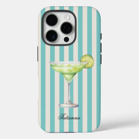 Margarita Cocktail Case-Mate iPhone Hülle (Rückseite)