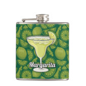 Margarita-Cocktail Flachmann (Vorderseite)