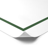 Margarita Cocktail Hochzeitskarte Poster (Ecke)