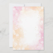 Margarita Cocktail Junggeselinnen-Abschied Einladung (Rückseite)