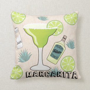 Margarita-Cocktail Kissen