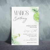 Margarita Cocktail & Limones Brautparty Einladung